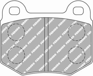 Klocki hamulcowe Ferodo DS3000 ALFA ROMEO 75 2.4 Przd - 2827971493