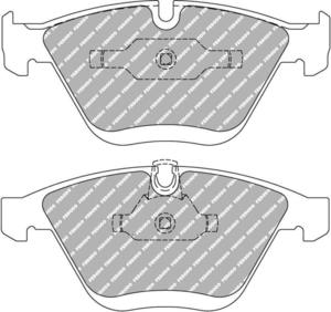 Klocki hamulcowe Ferodo DS3000 AUDI A6 Quattro 2.0 Przd - 2827972383