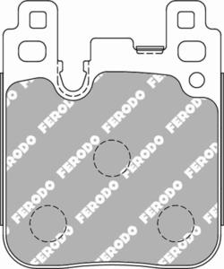 Klocki hamulcowe Ferodo DS2500 AUDI Coupe 2.2 Ty - 2827972547