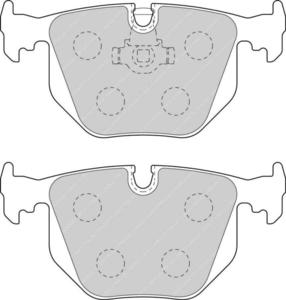 Klocki hamulcowe Ferodo DS3000 AUDI TT 1.8 Przd - 2827972631