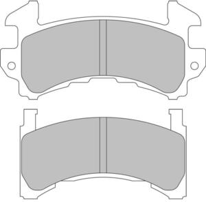 Klocki hamulcowe Ferodo DS3000 BMW 728i 2.8 Ty - 2827973020