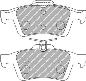 Klocki hamulcowe Ferodo DS2500 FIAT Marea 2.0 Przd - 2827973923