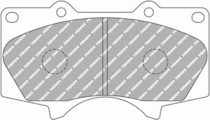 Klocki hamulcowe Ferodo DS2500 FORD Fiesta (3) 1.8 Przd - 2827974582