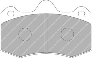 Klocki hamulcowe Ferodo DS3000 FORD Fiesta (4) 1.25 Przd - 2827974624