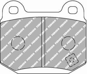 Klocki hamulcowe Ferodo DS2500 HONDA Prelude 2.0 Przód