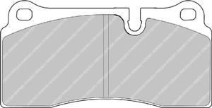 Klocki hamulcowe Ferodo DS2500 LADA 1500 1.5 Przd - 2827975405