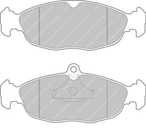 Klocki hamulcowe Ferodo DS2500 LANCIA Dedra 1.6 Przd - 2827975479