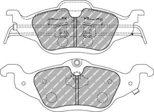 Klocki hamulcowe Ferodo DS2500 LANCIA Dedra 2.0 Przd - 2827975493