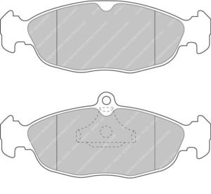 Klocki hamulcowe Ferodo DS2500 LANCIA Delta 1.8 Ty