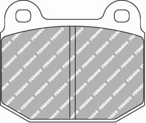 Klocki hamulcowe Ferodo DS3000 LANCIA Y (I) 1.2 Przd - 2827975703