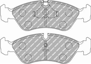 Klocki hamulcowe Ferodo DS2500 LAND ROVER Freelander 2.0 Przd - 2827975726