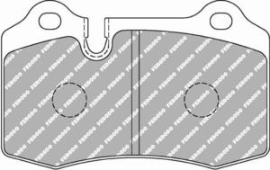 Klocki hamulcowe Ferodo DS3000 MERCEDES 200 2.0 Przód