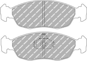 Klocki hamulcowe Ferodo DS2500 MERCEDES 234 Ty