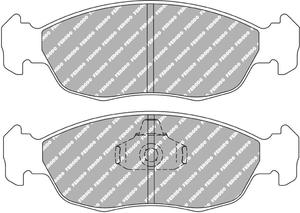 Klocki hamulcowe Ferodo DS2500 MERCEDES 280 2.8 Ty - 2827975966