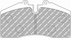 Klocki hamulcowe Ferodo DS2500 MERCEDES C36 AMG 3.6 Przd - 2827976096