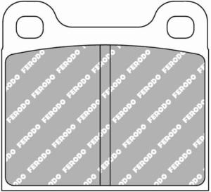 Klocki hamulcowe Ferodo DS2500 MERCEDES E230 2.3 Przd - 2827976103