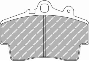 Klocki hamulcowe Ferodo DS2500 OPEL Ascona (B) 2.0 Przód