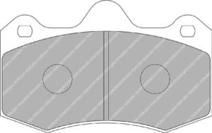Klocki hamulcowe Ferodo DS2500 OPEL Corsa (C) 1.0 Przód