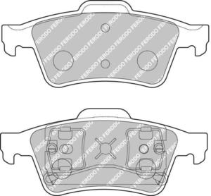 Klocki hamulcowe Ferodo DS2500 OPEL Kadett (D) 1.3 Przd - 2827976567