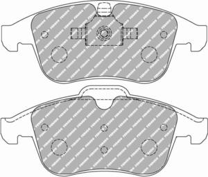 Klocki hamulcowe Ferodo DS2500 OPEL Kadett (E) 1.8 Przód