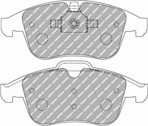 Klocki hamulcowe Ferodo DS2500 OPEL Kadett (E) 1.8 Przd - 2827976594