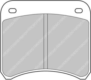 Klocki hamulcowe Ferodo DS2500 OPEL Vectra (B) 1.7 Przód