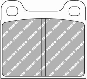 Klocki hamulcowe Ferodo DS2500 PEUGEOT 1007 1.4 Przód