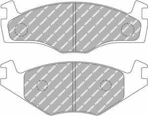 Klocki hamulcowe Ferodo DS2500 PEUGEOT 205 1.9 Ty