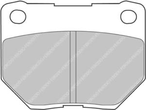 Klocki hamulcowe Ferodo DS2500 PEUGEOT 405 1.9 Przd - 2827977310