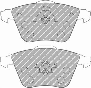 Klocki hamulcowe Ferodo DS2500 VOLVO 760 All Ty - 2827977582