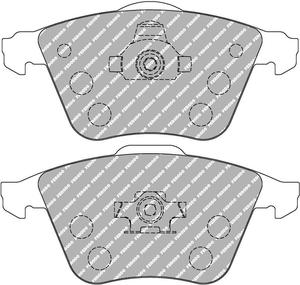 Klocki hamulcowe Ferodo DS3000 PEUGEOT 405 1.8 Ty - 2827978004