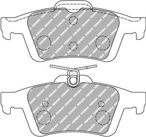 Klocki hamulcowe Ferodo DS3000 PEUGEOT 405 1.9 Ty - 2827978016