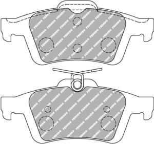 Klocki hamulcowe Ferodo DS3000 SEAT Ibiza 1.9 Ty - 2827978053