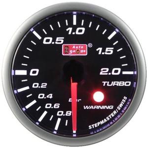 Wskanik doadowania turbo 52mm - SMOKE WARNING - 2827948267