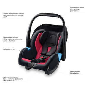 Fotelik dziecicy Recaro Privia - 2827990081