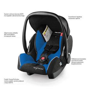 Fotelik dziecicy Recaro Young Profi Plus - 2827990082