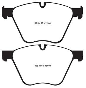 Klocki hamulcowe EBC Redstuff Bmw 730 2008-2010 - 2843278275