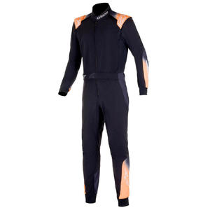 Kombinezon kartingowy Alpinestars Super KMX-1 - Czarno / Pomaraczowy - 2844144394