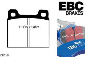 Klocki hamulcowe EBC Bluestuff przd OPEL Chevette 1,3 80-82 - 2860229867