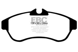 Klocki hamulcowe EBC Yellowstuff przd CITROEN C3 Pluriel 1.4 2003-2010 - 2860242645