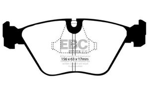 Klocki hamulcowe EBC Yellowstuff przd JAGUAR XJ6 2.9 89-90 - 2860251556