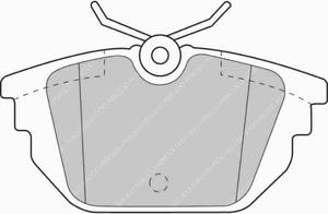 Klocki hamulcowe Ferodo DS Performance ty LANCIA Delta II (836) 1.8 i.e. - 2860378308