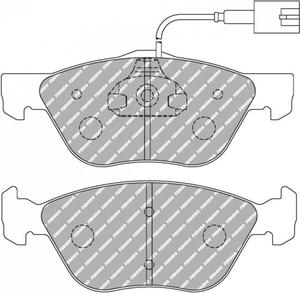 Klocki hamulcowe Ferodo DS Performance przd LANCIA Delta II (836) 2.0 16V Turbo - 2860378319