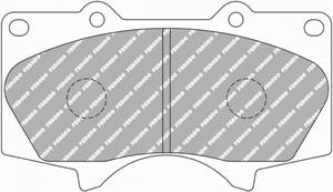 Klocki hamulcowe Ferodo DS Performance przd MITSUBISHI PAJERO IV (V8_W, V9_W) 3.2 DI-D (V88W, V98W) - 2860378828