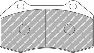 Klocki hamulcowe Ferodo DS Performance przd RENAULT Clio III 2.0 i RS - 2860380338