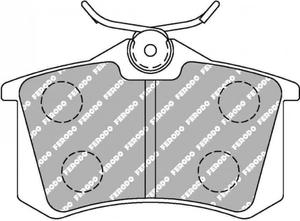 Klocki hamulcowe Ferodo DS Performance ty RENAULT Clio III 2.0 i RS - 2860380339