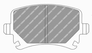 Klocki hamulcowe Ferodo DS Performance ty SEAT LEON (1P1) 2.0 TFSI - 2860380986