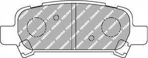 Klocki hamulcowe Ferodo DS Performance ty SUBARU Legacy IV 2.0 R - 2860381624