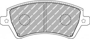 Klocki hamulcowe Ferodo DS Performance przd TOYOTA COROLLA (ZZE12_, NDE12_, ZDE12_) 2.0 D-4D - 2860381749