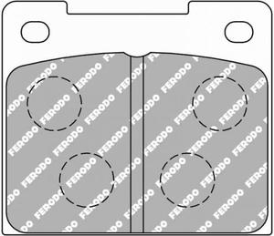 Klocki hamulcowe Ferodo Racing ty PEUGEOT 206 1.6 Kit car Super 1600 - 2860387993